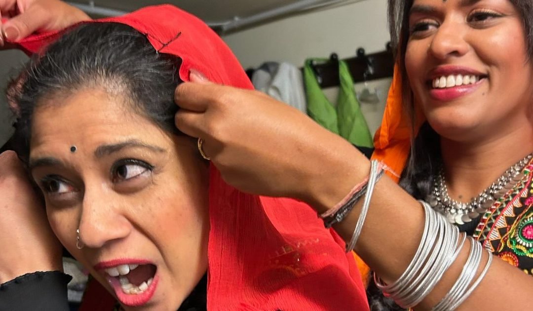 coulisse de danse indienne